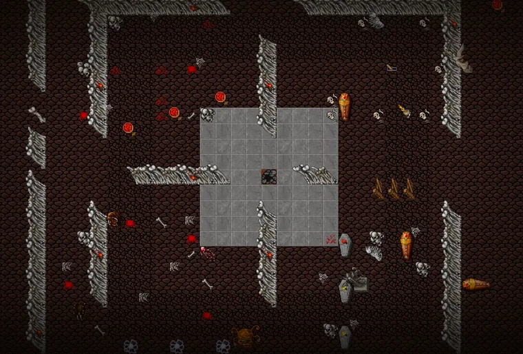 A view of The Ossuary